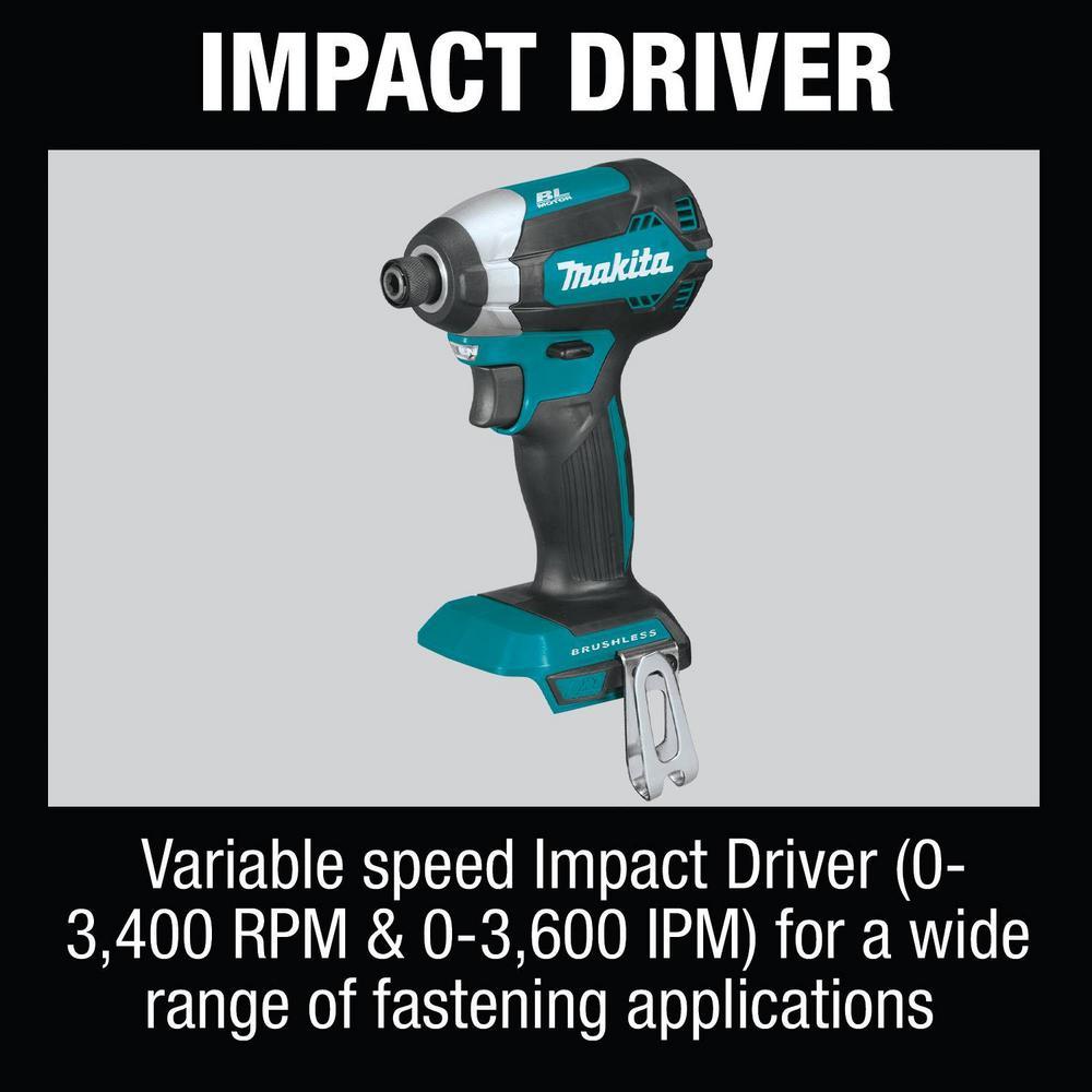 18-Volt LXT Lithium-Ion Cordless 6-Piece Kit (Driver-Drill/Impact Driver/Circular Saw/Multi-Tool/Radio/Light) 3.0A - Super Arbor