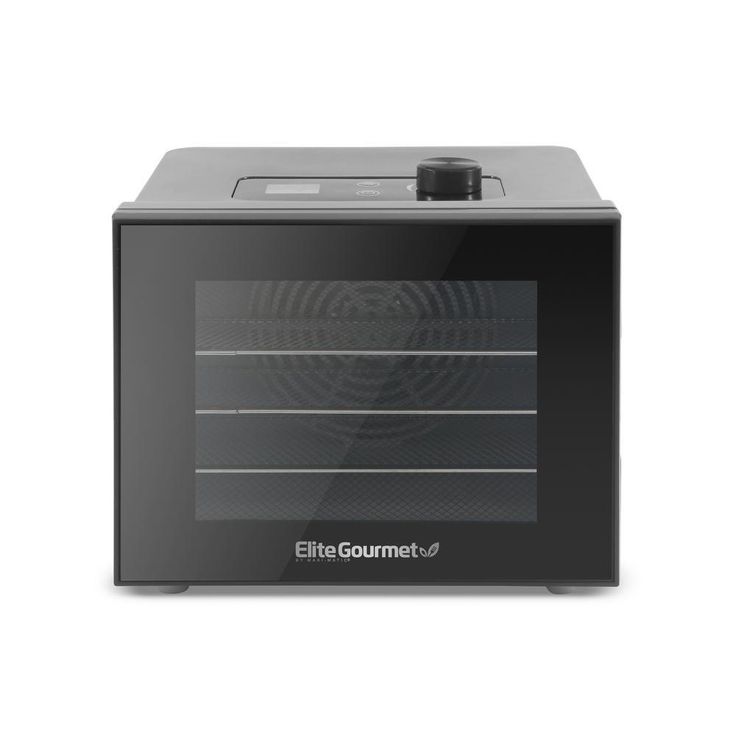 350W Digital Food Dehydrator with 4 Trays- Stainless Steel