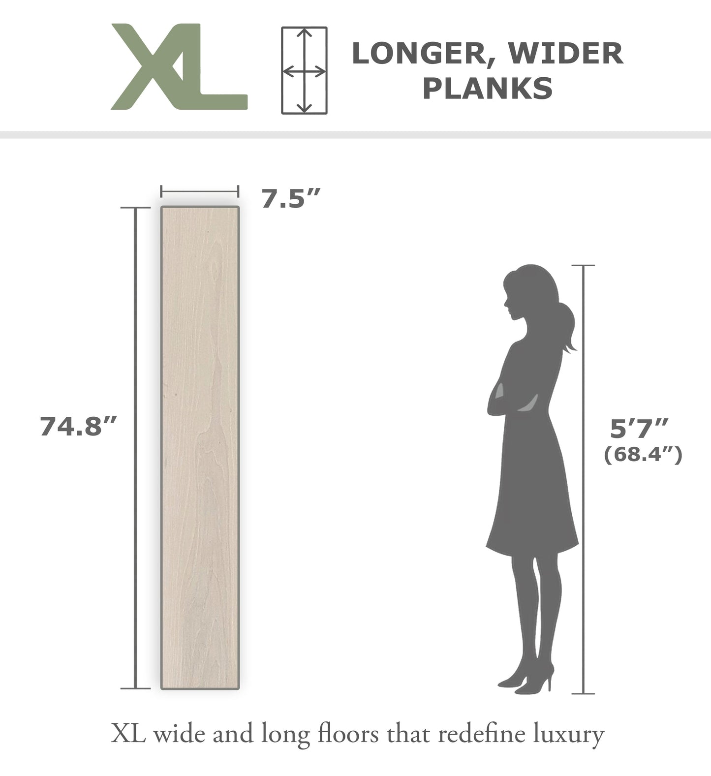 Element Flooring Hickory Mountain Peak hardwood flooring — alternate angle