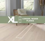Element Flooring Hickory Mountain Peak hardwood flooring — installed room view