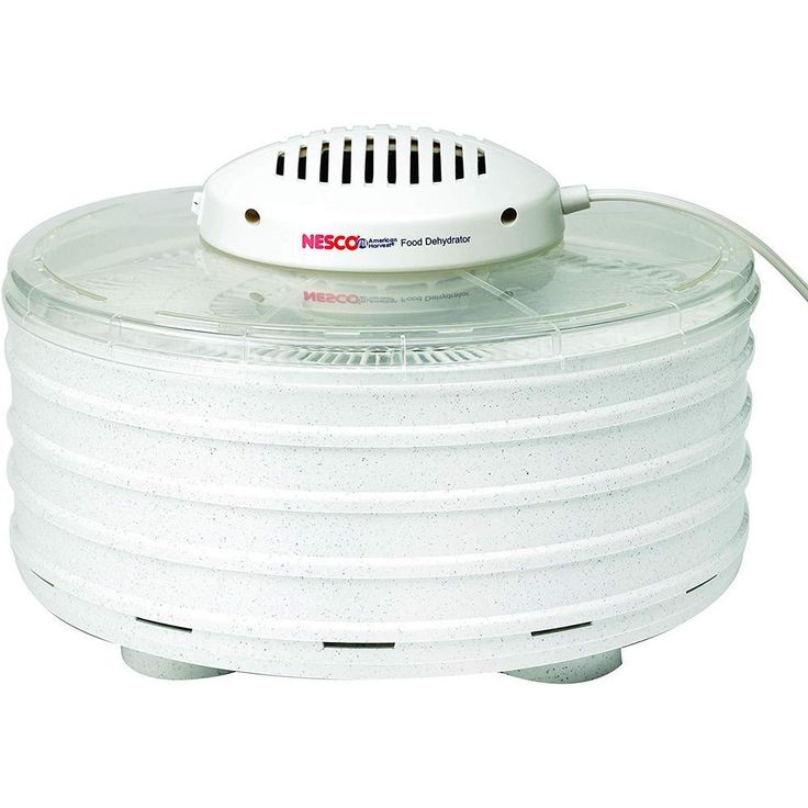 4-Tray White Expandable Food Dehydrator