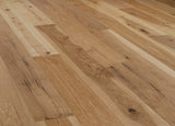 Element Flooring Hickory Hunter's Hollow hardwood flooring — carton and plank detail