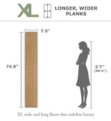 Element Flooring European white oak Yuma Sand hardwood flooring — alternate angle