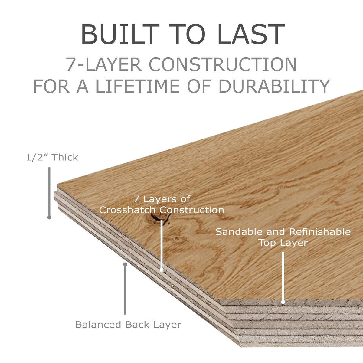 Element Flooring European white oak Yuma Sand hardwood flooring — view 12