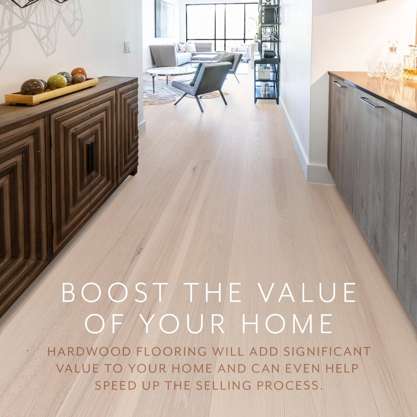 Element Flooring Hickory Chakra hardwood flooring — surface grain detail