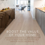 Element Flooring European white oak Roman Sand hardwood flooring — surface grain detail