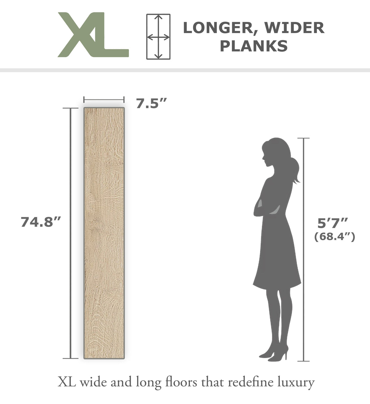 Element Flooring European white oak Evening White hardwood flooring — alternate angle