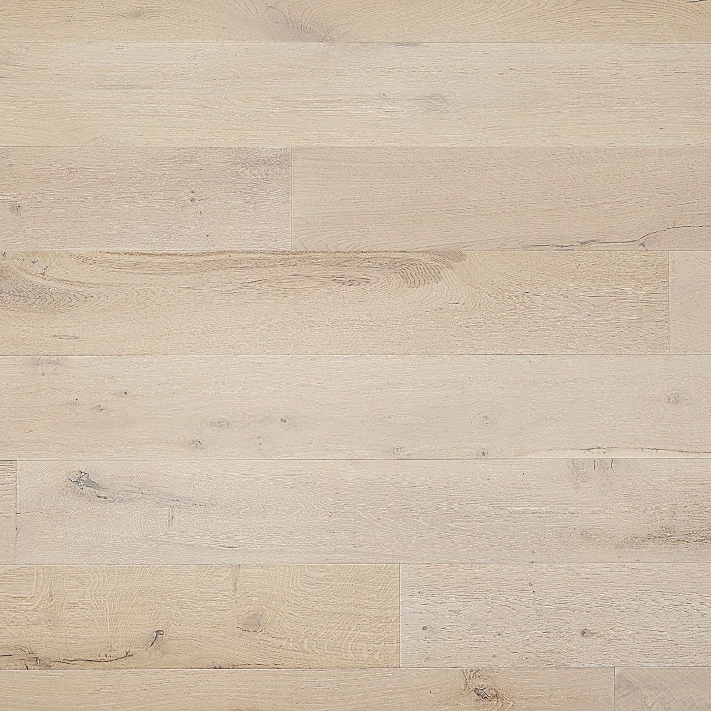 Element Flooring European white oak Evening White hardwood flooring — detail view