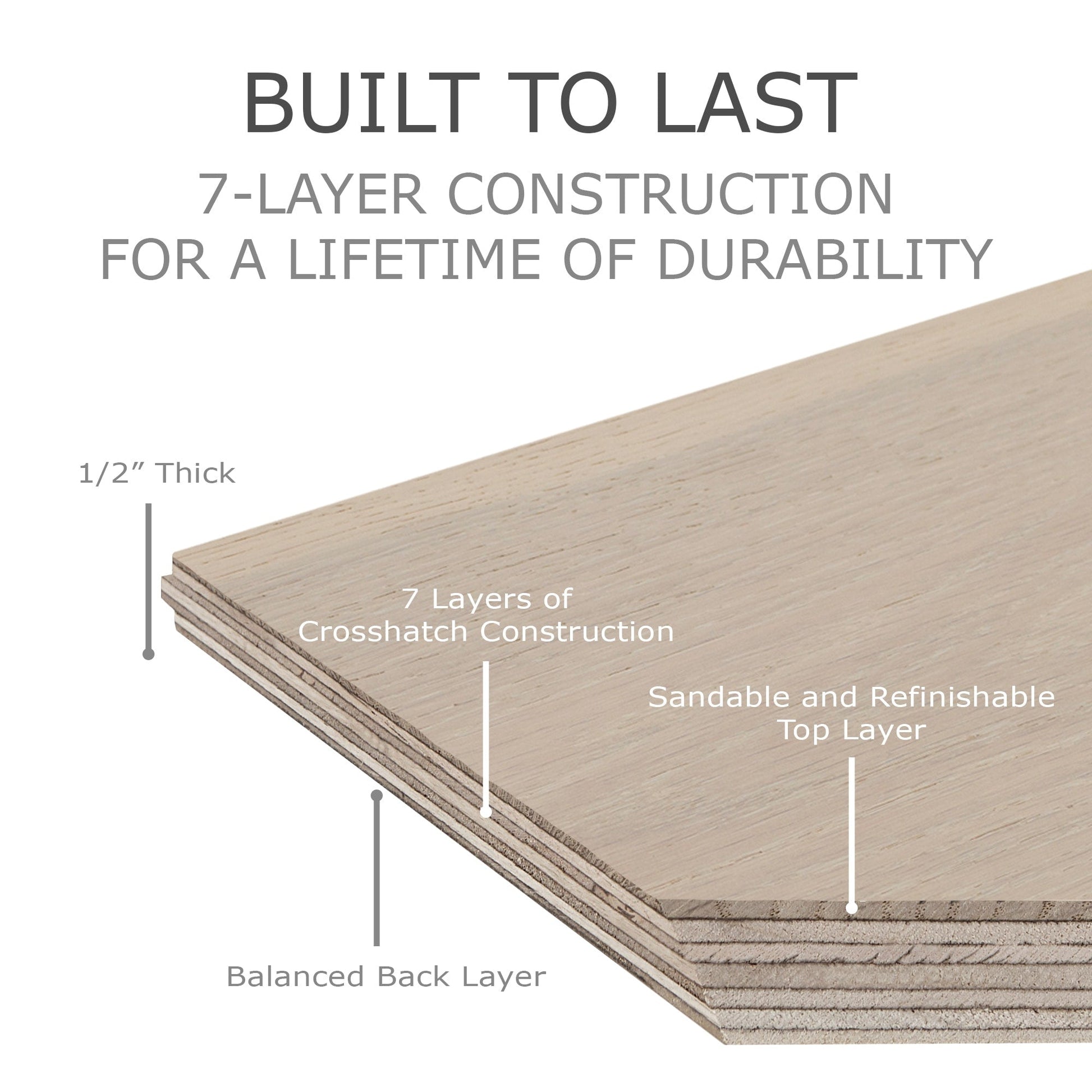 Element Flooring European white oak Evening White hardwood flooring — view 12