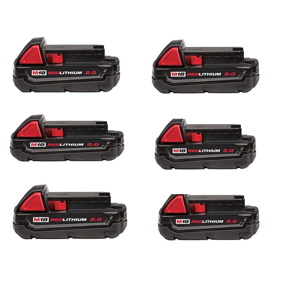 M18 18-Volt Lithium-Ion Compact Battery Pack 1.5Ah (4-Pack) - Super Arbor