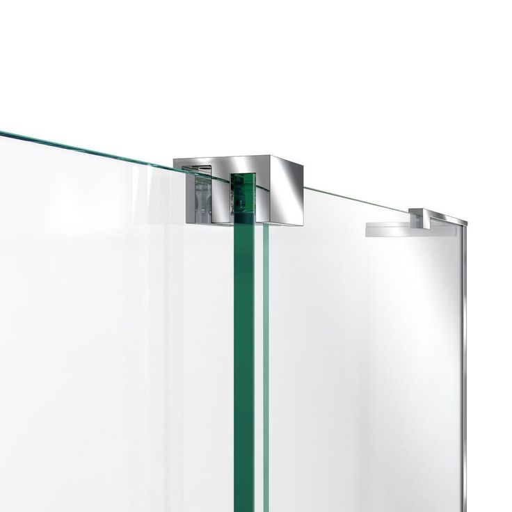 DreamLine Mirage-X 56 to 60 in. W x 58 in. H Semi-Frameless Sliding Tub Door, Brushed Nickel