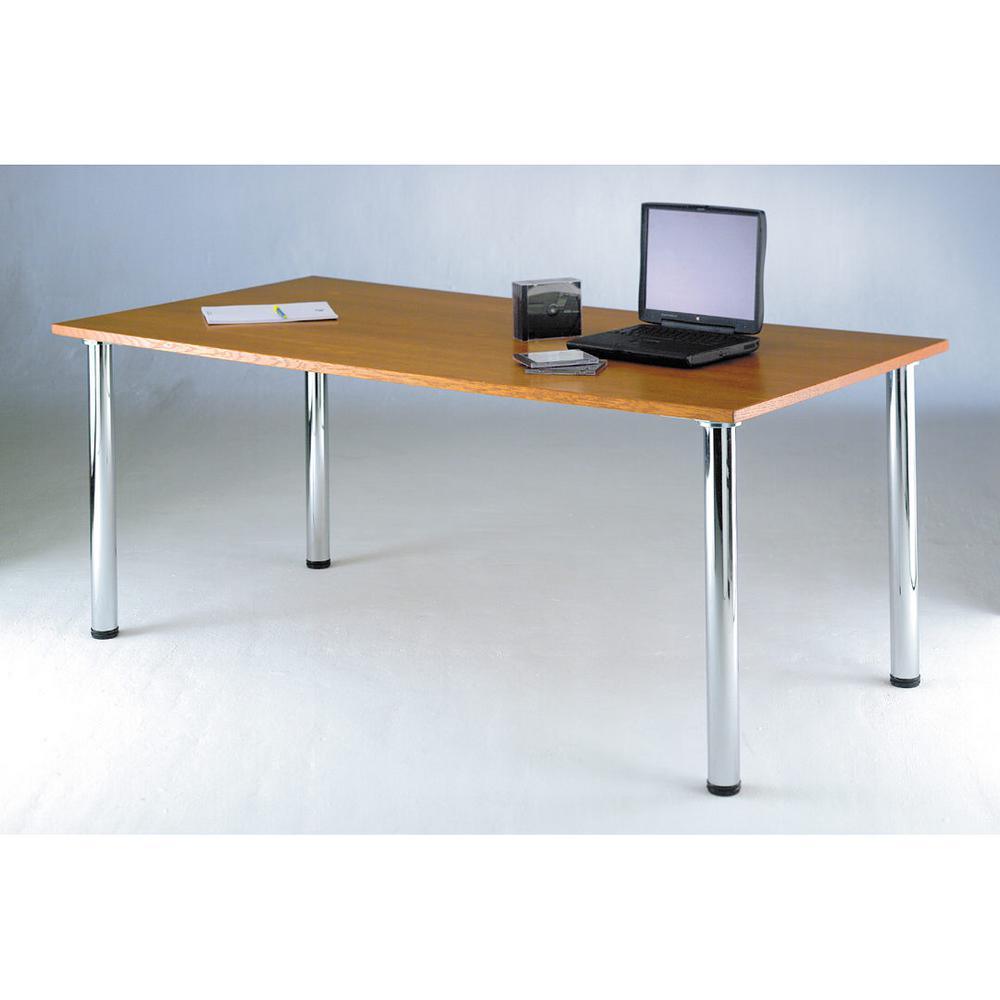 34-1/4 in. Chrome Metal Round Adjustable Leg - Super Arbor