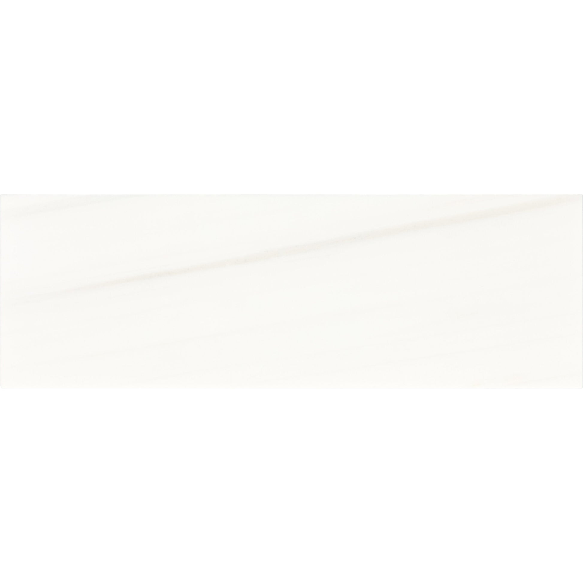 Daltile Pietra Divina Calacatta Dolomiti 4-in x 12-in Honed Natural stone Marble Marble look Mosaic Floor and Wall Tile product image