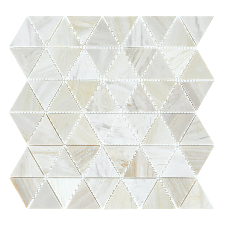Daltile Pietra Divina Namaste 12-in x 12-in Multi-finish Natural stone Marble Marble look Diamond Mosaic Floor and Wall Tile product image