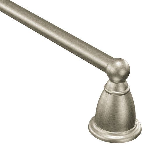 Brantford 24 in. Towel Bar in Brushed Nickel