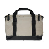 Tool Bag, Canvas with Leather Bottom, 15 Pockets, 20-Inch - Super Arbor