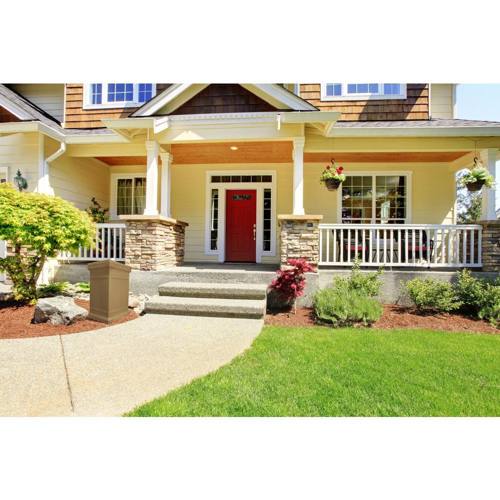 Oak Standard Vertical Architectrual ParcelWirx Delivery Drop Box - Super Arbor