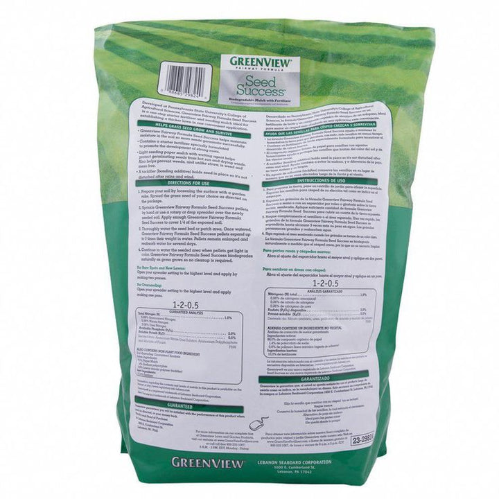 GreenView 10 lb. Fairway Formula Seed Success Biodegradable Mulch with Fertilizer