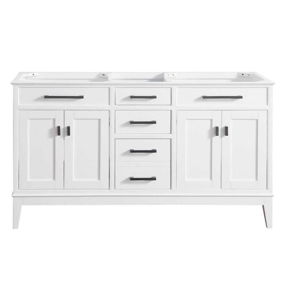 Madison 72 in. W x 21 in. D x 34 in. H Vanity Cabinet Only in Tobacco - Super Arbor