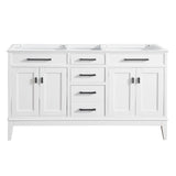 Madison 72 in. W x 21 in. D x 34 in. H Vanity Cabinet Only in Tobacco - Super Arbor