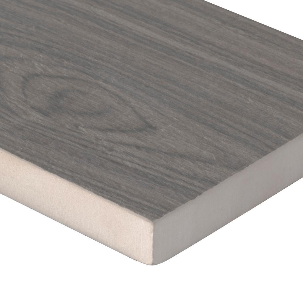 Ironwood Cipres 8 in. x 24 in. Brown Porcelain Paver Tile (1.3 Sq. Ft.) - Super Arbor