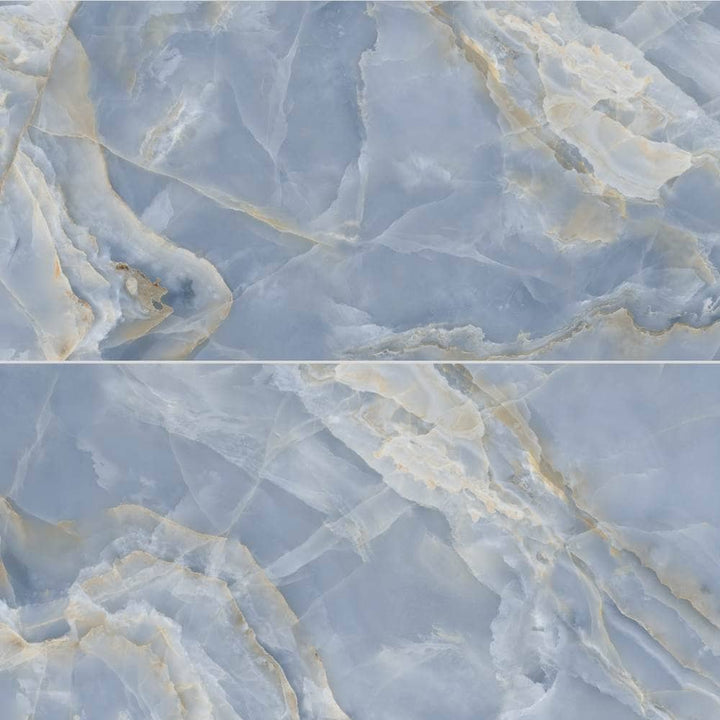 The Tile Life Monarch Jewel Azul 24-in x 48-in Polished Porcelain Floor and Wall Tile product image