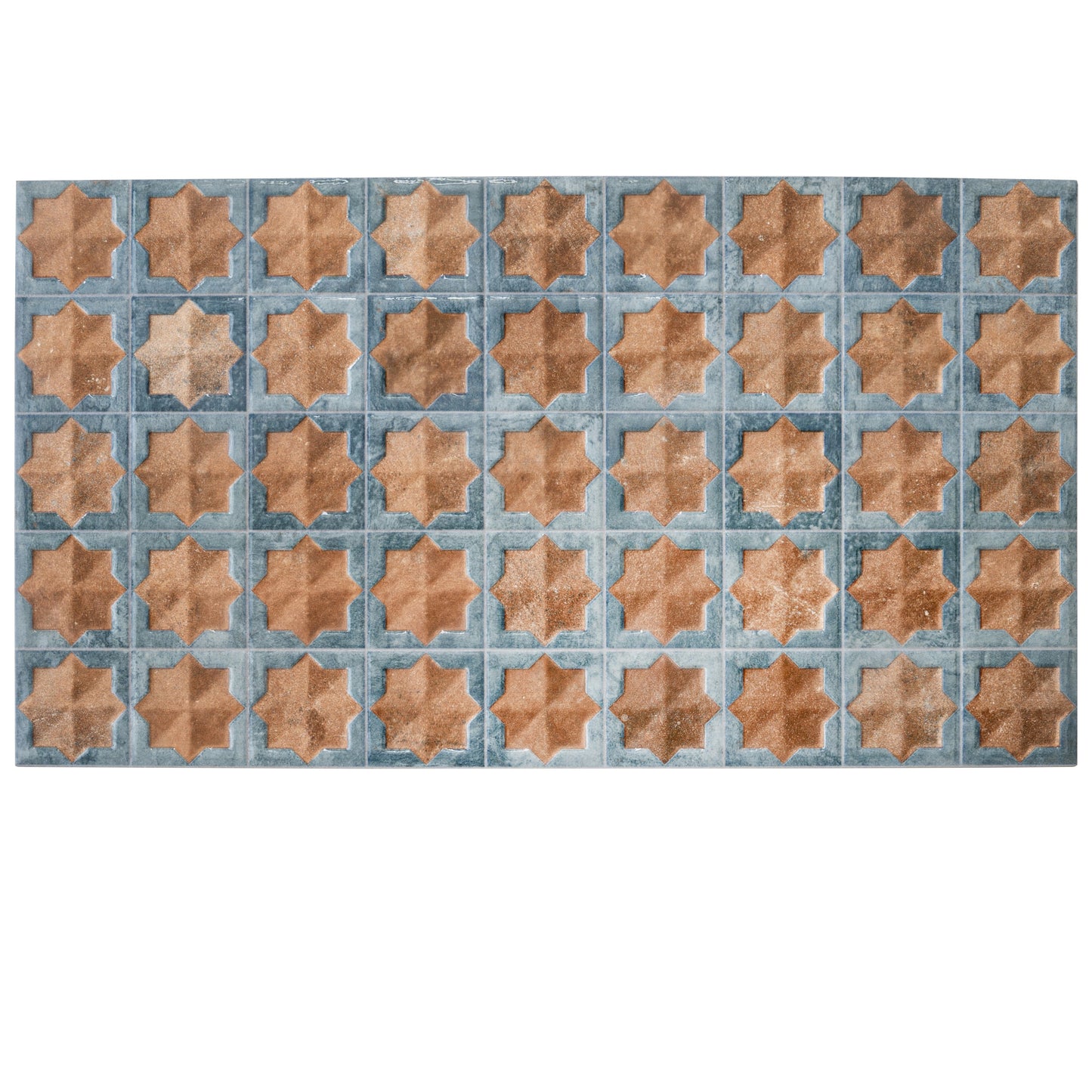 Apollo Tile Citadel Stone Blue and Nude Beige 12-in x 22-in Multi-finish Porcelain Wall Tile product image