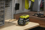 RYOBI 40-Volt Lithium-Ion Charger with USB Port