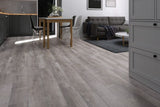 CALI Mute step Gray Ash Gray 20-mil x 7-in W x 48-in L Waterproof Interlocking Luxury Vinyl Plank Flooring (24.03-sq ft/ Carton)