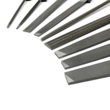Crescent Nicholson 6 in., 8 in., 10 in. and 12 in. Maintenance File Set with Ergonomic Handles (9-Pieces)