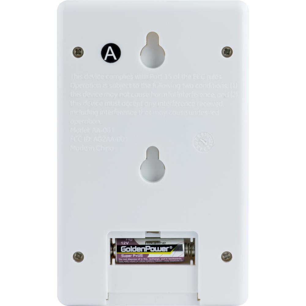 Wireless Remote Wall Switch Light Control with Grounded Outlet Receiver - Super Arbor