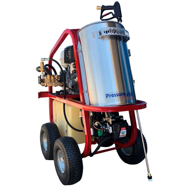 Pressure-Pro Dirt Laser 4000 PSI 3.5 GPM Hot Water Gas Pressure Washer with Honda GX390 Engine