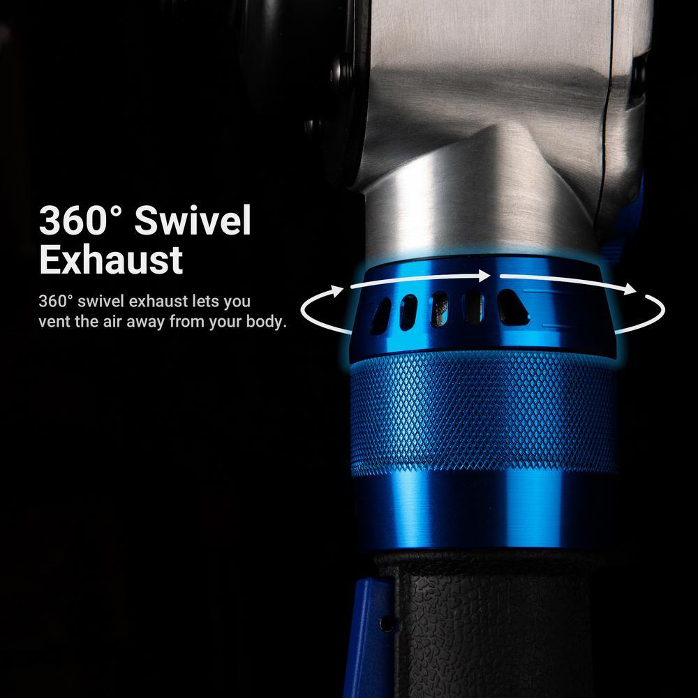 450 ft. lbs. 1/2 in. Air Angle Impact Wrench - Super Arbor