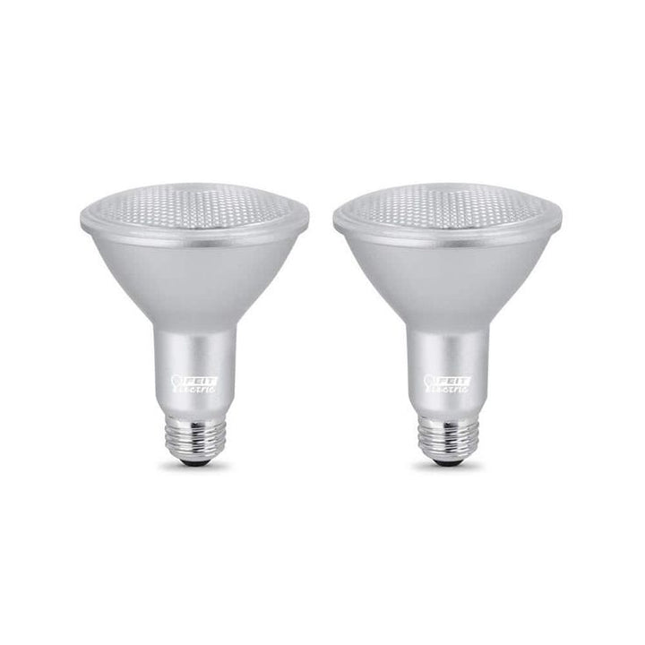 Feit Electric 75-Watt Equivalent PAR30 Dimmable CEC Title 20 LED ENERGY STAR 90+ CRI Flood Light Bulb, Daylight (2-Pack)