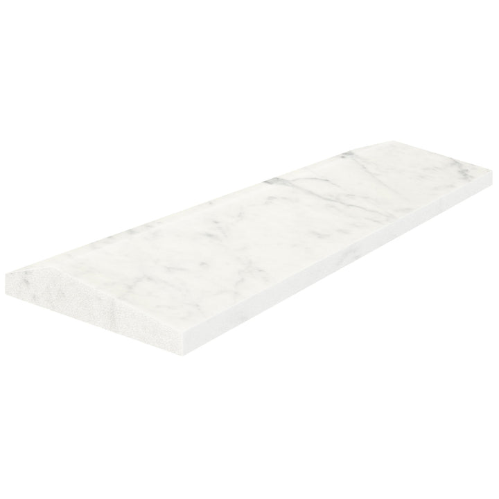 Satori Prisma Eterna Eterna Bianco 4-in x 12-in Honed Natural stone Marble Marble look Floor and Wall Tile product image