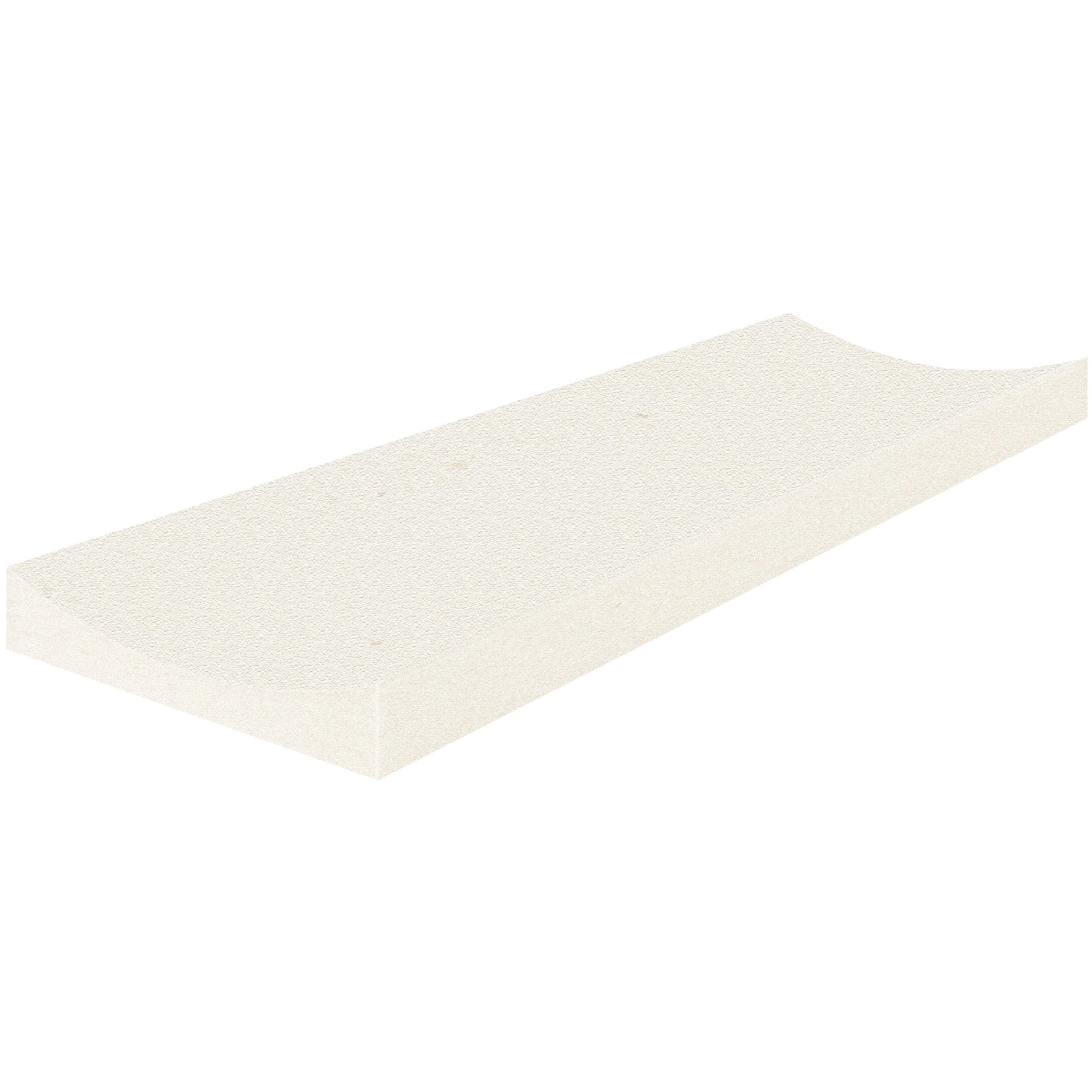 Satori Serene Ivory Fluto 4-in x 12-in Honed Natural stone Limestone Marble look Floor and Wall Tile product image