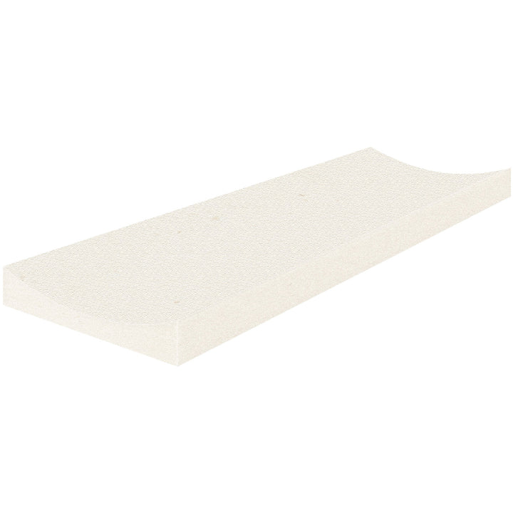 Satori Serene Ivory Fluto 4-in x 12-in Honed Natural stone Limestone Marble look Floor and Wall Tile product image