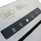Stainless Steel Vacuum Sealer with Bag Cutter and Holder