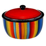 Sierra 8.25 in. Multicolored Bean Pot