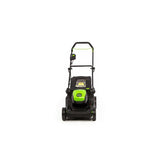 Greenworks PRO 17 in. 60-Volt Lawn Mower with 4 Ah Lithium Ion Battery and Charger LMC415