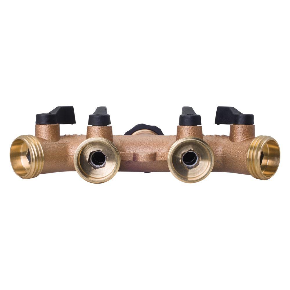 4-Way Hose Faucet Connection - Super Arbor