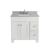 Diamond FreshFit Palencia 36-in Espresso Bathroom Vanity Cabinet - Super Arbor