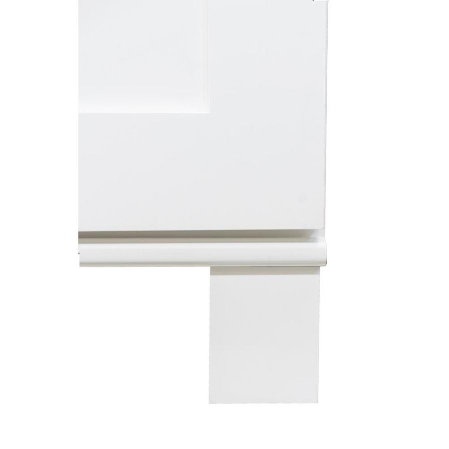 Diamond FreshFit Palencia 48-in White Bathroom Vanity Cabinet