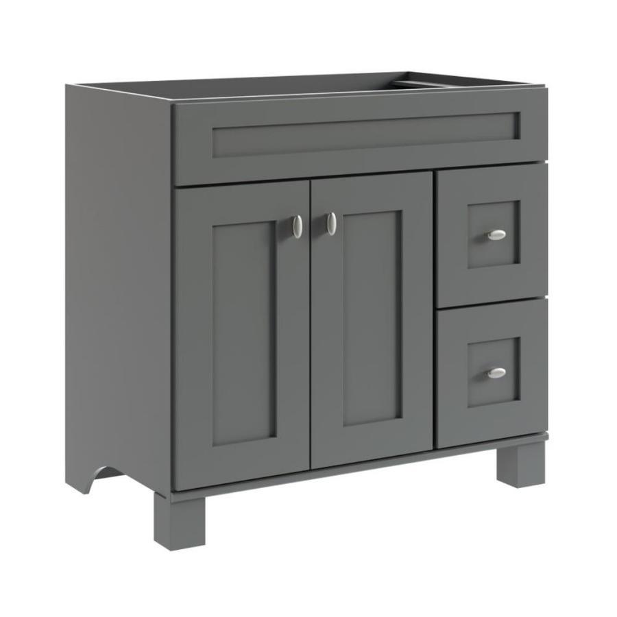 Diamond FreshFit Palencia 36-in Espresso Bathroom Vanity Cabinet - Super Arbor