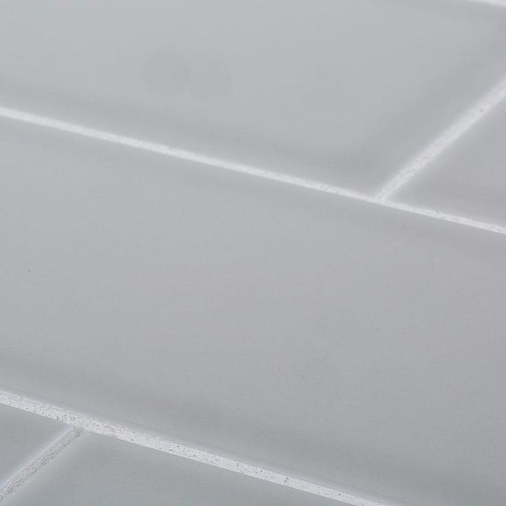 Jeffrey Court Weather Grey 3 in. x 6 in. Glossy Ceramic Wall Tile (12.5 sq. ft. / case)