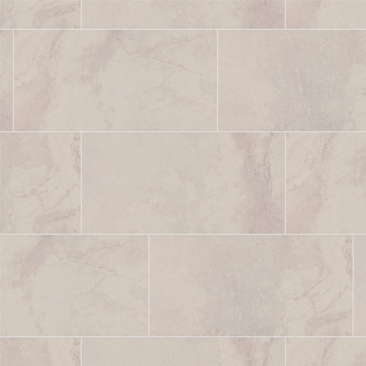 Daltile Archaia Relic White 12-in x 24-in Matte Porcelain Floor and Wall Tile product image