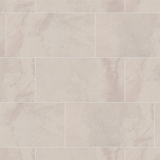 Daltile Archaia Relic White 12-in x 24-in Matte Porcelain Floor and Wall Tile product image