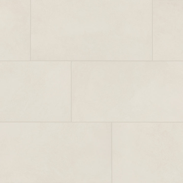 Daltile Indoterra White Desert 12-in x 24-in Matte Porcelain Cement look Floor and Wall Tile product image