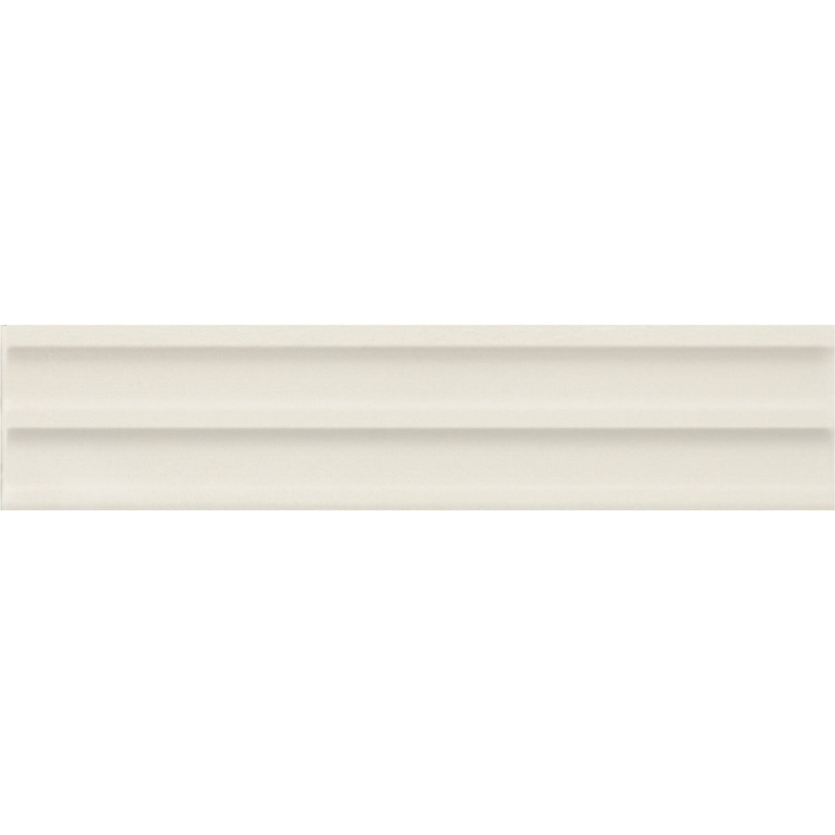 Daltile Indoterra White Desert 2-in x 9-in Matte Porcelain Fluted Wall Tile product image