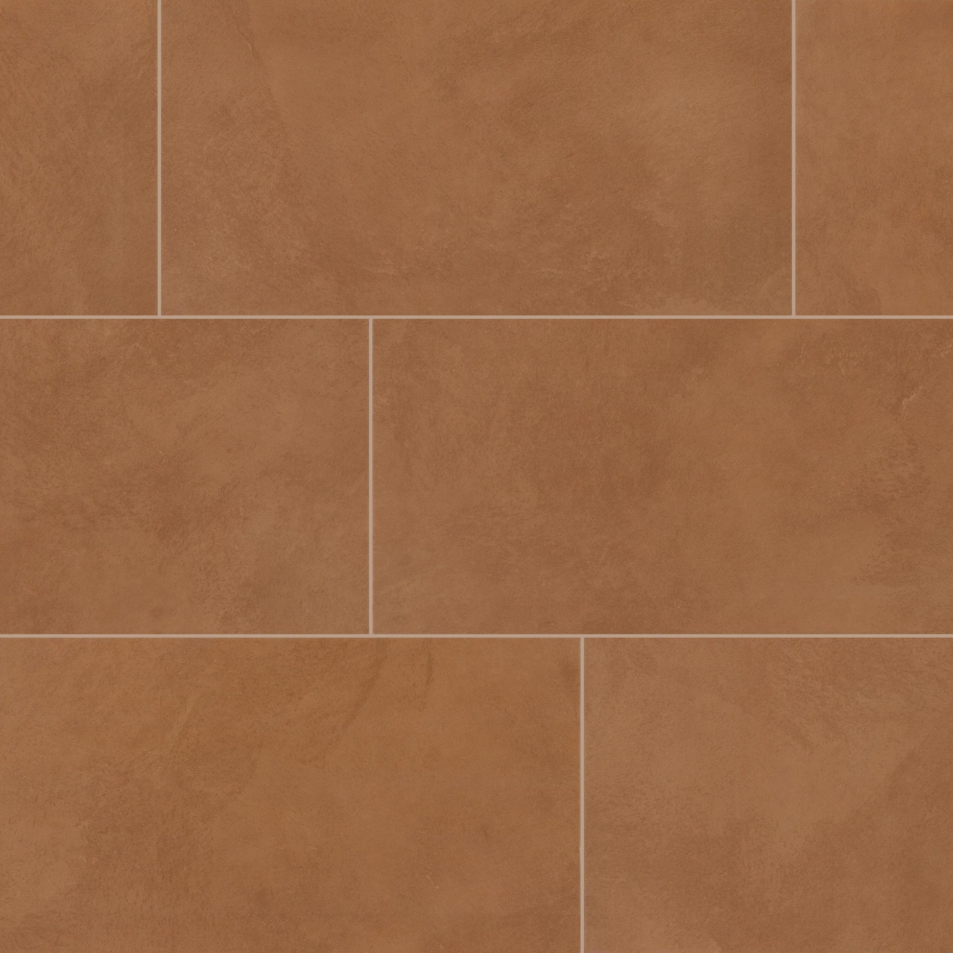Daltile Indoterra Brick 12-in x 24-in Matte Porcelain Cement look Floor and Wall Tile product image